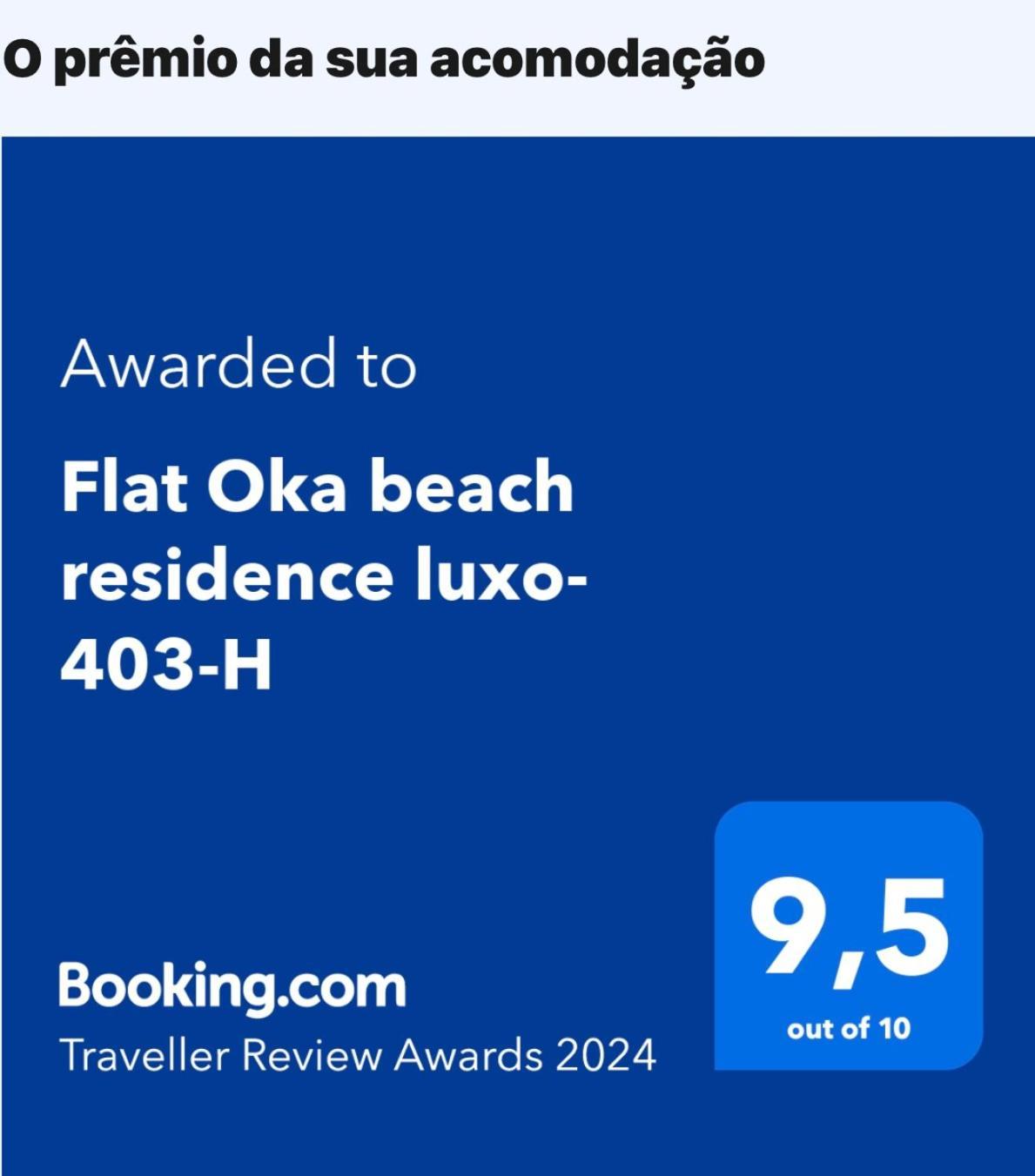 Flat Oka Beach Residence Luxo Porto de Galinhas Luaran gambar